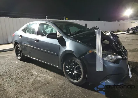 2016 Toyota Corolla L из США, поврежденный, VIN 2T1BURHE2GC611357